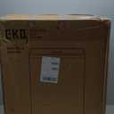 EKO EcoCasa II 36L+24L Dual Trash Can with Recycle Bin, Stainless Steel Garbage Can with Lid, Deodorizer Compartment, Odor-Proof and Fingerprint Resistant