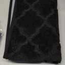 COSY HOMEER-Kitchen-Rugs 20"x48" Non-Slip Absorbent Soft Kitchen Runner Rug Polyester Kitchen Mats for Floor Washable Kitchens Standing Floor Mat for Sink Mat,Hallway,Laundry,Black