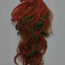 California Costumes Girls Pumpkin Vines Wig, Auburn/Green, One Size