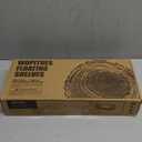 WOPITUES Floating Shelves for Wall Decor Sign, Bathroom Organizers and Storage, Bathroom Shelves Over Toilet with Metal Guardrail-Black