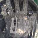 Pawaboo Dual-Side Pet Hair Removal Glove for Dogs and Cats, Reusable Electrostatic Hair Removal & Silicone Fur Brush, Pet Fur Grooming Glove for Carpet Couch Clothes (1 Pack, Gray)