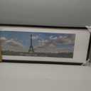 upsimples 13.5x40 Picture Frame, Display Pictures 10x30 with Mat or 13.5 x 40 Without, Wall Hanging Panoramic Frames, Black, 1 Pack
