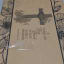 LakWilows Cord of Three Strands Wedding Cross Unity Sign 16x22 3 Strands Cord Braided Cross for Wedding Ceremony, Christian Gifts Ideas for Marriage, Anniversary