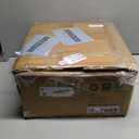 HOMLAND 3-in-1 Bedside Commode Chair with Sturdy Dual-Crossbar Support Construction, Stable Portable Commode Toilet with 7.5Qt Potty Bucket, 350 Lbs Bedside Commodes for Seniors, Silver