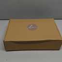 Ling's moment 2Pack 2ft Artificial Flowers Garland Brown & Peach Lantern Flower Centerpieces Wedding Aisle Decor Chair Flowers Rust Arch Floral for Pew Signs DIY Table Wall Window Cake Decoration (Brn-burnt Orange & Peach)