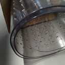 Chair Mats for Medium Pile Carpet, 36" x 48" Rectangle with Lip, Clear Vinyl Crystal Edge