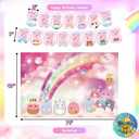 Cute Animals Birthday Decorations Kids Party Supplies with Background and Happy Birthday Banner