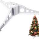 Youyole Christmas Tree Stand Plastic Legs Replacement White Artificial Xmas Base Holder for Trees 0.75'' in Diameter