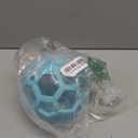 JW Pet HOL-ee Roller, Dog Toy Puzzle Ball, Natural Rubber, Large (5.5 Inch Diameter), Blue