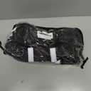 4 PCS Dog Boots Waterproof Dog Shoes with Reflective, Anti-Slip Pet Paw Protectors for Snowy, Rainy and Hot Pavement, Black, Large