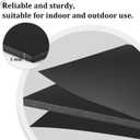 Elcoho 4 Pack Black Foam Board 24 x 36 Inch Thick Foam Core Board for Projects, Double-Sided Acid-Free Foam Poster Boards for Graduation DIY, Painting, Displaying, School and Craft Projects