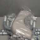 Raised Toilet Seat with Handles - Width & Height Adjustable Toilet Seat Risers for Seniors, Heavy Duty Handicap Toilet Riser, Fit Any Toilet, Up to 400lbs