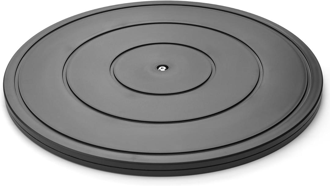 16 Inch Lazy Susan Turntable Heavy Duty Rotating Swivel Stand Lazy Susan with Steel Ball Bearings for Flat Panel Monitors, Computer, TV, Speakers, Bonsai, Statue, Cabinet Organizer