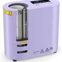 GO2CRAFT Auto Seamless Tumbler Heat Press Machine, Automatic Rotation Advanced Cup Heat Press with Fast & Even Heating, 4 Memory Modes for 11-30oz Sublimation Tumblers, Mug, Glasses(Purple)