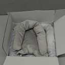 Baby Car Seat Head Support with Extra Headrest, 2-in-1 Babybody Supports with Shoulder Pads Set for Newborn, Adjustable Infant Car Seat Insert Compatible with Stroller, Baby Swing, (Grey Elephant)