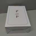 Hazel and Harolds Pride and Prejudice Book Vase Large Ceramic Flower Vase with Bookmark and Gift Box