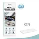 2 x SXhyf Cleaning Brush - Hard Bristle Crevice Cleaning Brush, Multifunctional Gap Scrub Brush, Kitchen Essentials, Bathroom Cleaner Tools for Household Use, Home, Window, Toilet, Stove (Black Bristle Black Handle)