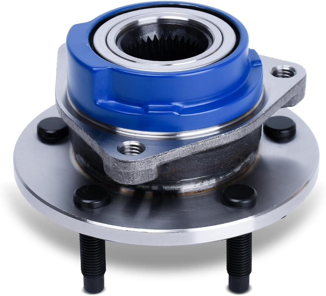 Autoround 513203 Wheel Hub and Bearing Assembly for 00-08 Chevy Impala, 03-07 Buick Regal, 03-08 Pontiac Grand Prix, 5 Lugs Non ABS