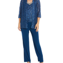 R&M Richards Women's Glimmering Luxe-3-Piece Ensemble 6