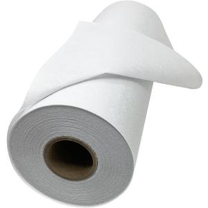 Medium Weight Fusible White Non Woven - Iron On Interfacing 20" x 25yd for Crafting, Quilting, Sewing, Shirt Plackets, Dresses, Collars, Cuffs and Other DIY Projects by H.B.I. Products