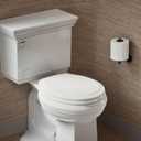 KOHLER 78052-RL-0 Rutledge ReadyLatch Quiet Close Rount Toilet Seat, Slow Close Lid and Seat, Grip-Tight Bumpers and Installation Hardware, White