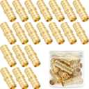 20 Pack 1/2 inch pex coupling Fittings, For 1/2'' pex b pipe,No Lead Brass,NSF,cUPC Certified.