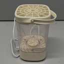 Electric Makeup Brush Cleaner Machine, 7000 RPM Makeup Brush Cleaning Machine, Automatic Makeup Brush Cleaner for Makeup Brush, Portable Makeup Brush Cleaners for Deep Cleaning All Types of Brushes