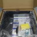Smart Body Sensor Shower Niche, Black 12"x12", 12X12In