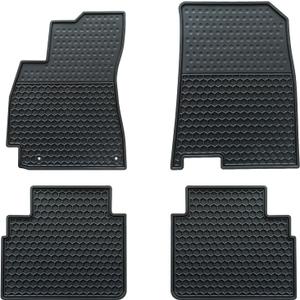 Car Floor Mats Custom Fit for Hyundai Elantra 2026 2025 2024 2023 2022 2021 Odorless Washable Heavy Duty Rubber (All Weather) Floor Liners Black