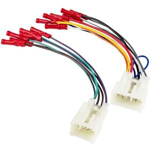 RED WOLF Car Radio Wiring Harness W/Pre-Install Wire Connector Butt for 1992-2019 Toyota 4Runner Camry RAV4, 2014-2018 Scion iM tC iQ Install Aftermarket Stereo Cable CD Receiver Without JBL System