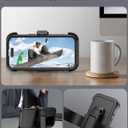 for iPhone Air Magnetic Case with Blet Clip Hoslter,Compatible with Magsafe,2X Screen Protector,Heavy Duty Protection,Rugged & Durable Phone Cover for iPhone Air Case,Black