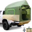 Truck Bed Tent for Camping Inflatable Pickup Truck Tent with Pump 5.5ft8ft | 2 Mins Setup PU3000mm Waterproof Windproof, Double Layer Mesh Window & Door 4-Season Design