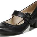 LifeStride Women's Rozz Mary Jane Pumps (8, Black Leather)