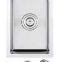 POPFLY 12 x 18 Inch Undermount Wet Bar Prep Sink, 18 Gauge Stainless Steel
