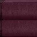 Belizzi Home Cotton 2 Pack Oversized Bath Sheet 35 x 70, Large Bath Sheet, Ultra Absorbent, Compact, Eco-Friendly and 100% Recyclable, Quick Drying and Lightweight Towel - Burgundy