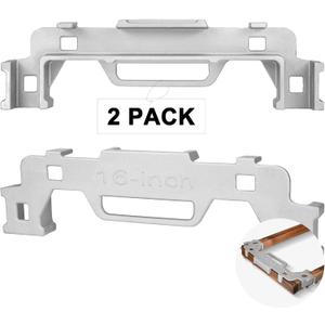 Tandefio 2 Pcs 16 Inch Framing Tools Framing Stud Layout Tool Cast Aluminum Stud Measurement Spacing Precision Jig Tool for Walls Roofs Floors or Ladders