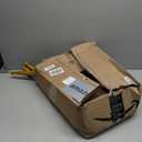 Fomcet 8FT x 8FT Backdrop Stand Heavy Duty with Base, Gold Portable Adjustable Pipe and Drape Backdrop Stand Kit, Square Metal Arch Party Frame for Wedding Birthday Parties Banquet Decorations