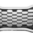 X AUTOHAUX Front Upper Hood Bumper Grille Grill for Kia Forte 2014-2016