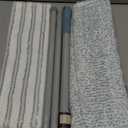 Dust Mop for Floor Cleaning,Magnetic Floor Flat Mop with 2 Washable Pads -Extendable 64 Iron Handle for Hardwood Tile Marble Laminate Floors,Blue&Gray