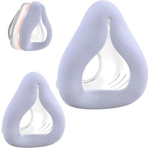 Upgraded F20 Fabric Mask Cushion(M) for AirFit F20 & Airtouch F20, Full Face Mask Wrapped by Breathable Fabric, F20 Cushion for CPAP Users, No Silicone Contact & Stuffiness, 2PCS(Medium)