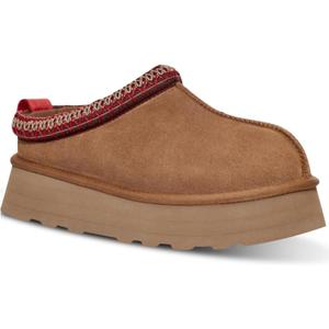 Tanamo Platform Slippers Women Ultra Mini Boots Ladie Shoes Outdoor Indoor Short Ankle Fur Fleece Fuzzy Cozy Fluffy Lining Comfortable Memory Foam (8.5, Chestnut)