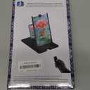 SEANCHEER 5-in-1 Vertical Phone Screen Magnifier HD with Bluetooth Remote, 3D Portable Foldable Smartphone Stand for | TikTok | YouTube | FB | IG | Scrolling - Gift for Mom, Dad & Family (Black, 12")