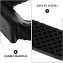 DOITOOL Wheel Pad 4-Pack Non-Slip Furniture Wheel Stoppers for Chairs Refrigerator Freezer Secure Slot Stopper for Home Office Use 3.22X2.55X0.78In (8.20X6.50X2.00CM)