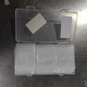 120 PCS Small Plastic Bags for Jewelry, 2" x 2.76" Resealable Clear Poly Baggies, 2.4 Mil Mini Zip Bags for Small Business, Storage, Gifts, Candy, Screws