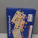 2 x Avery's Choice Magnetic Wooden Number and Shape Recognition Board, Educational Puzzle with 13 Magnetic Pieces, Multicolor Learning Toy for Toddlers 36+ Months, 11.81 x 8.86 Inches