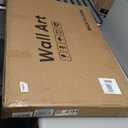 Framed Modern Large Black and White Abstract Wall Art for Living Room, Set of 3 Piece Boho Neutral Minimalist Canvas Paintings Wall Decor Art Prints, Pictures Artwork for Office Dining 24x36 Inch