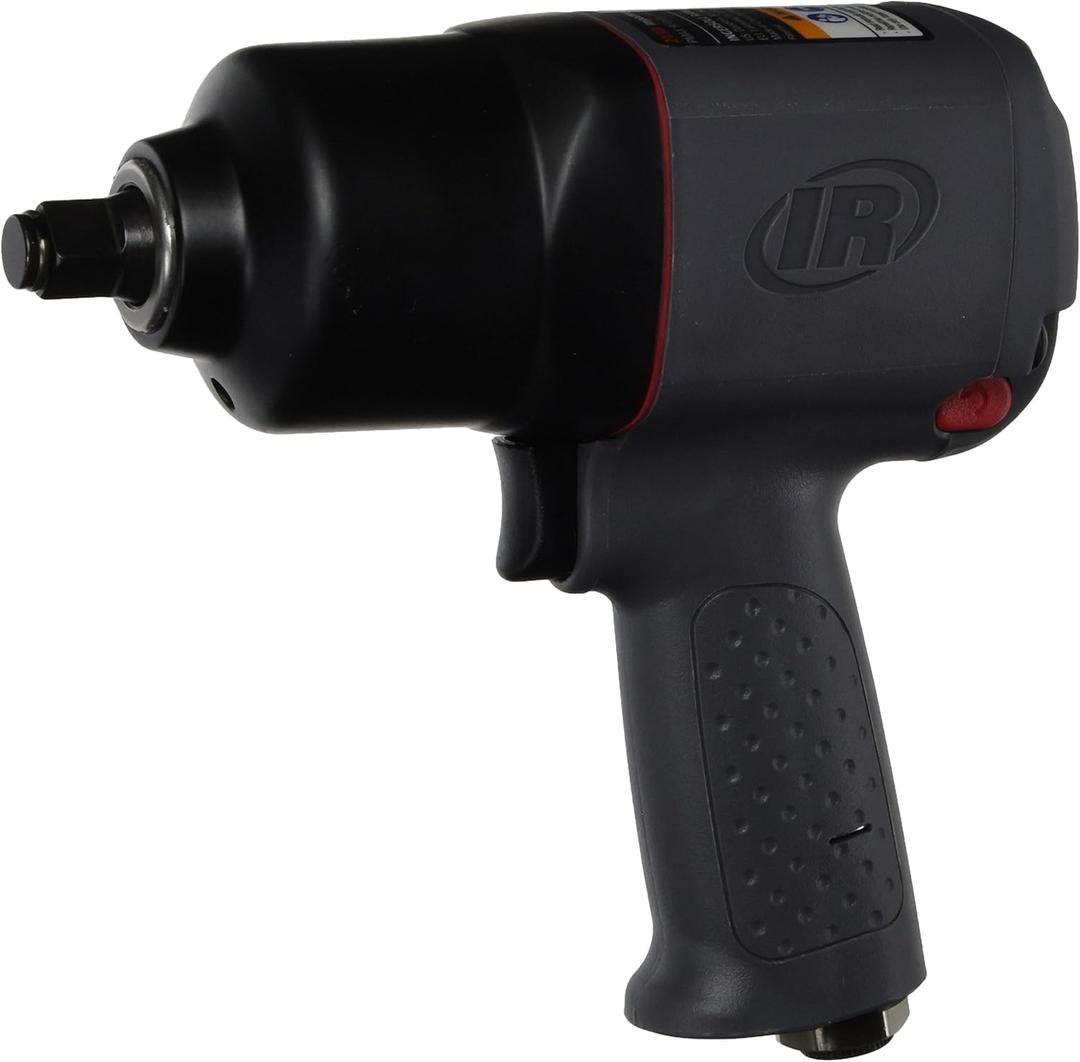 Ingersoll Rand 2130 1/2" Air Impact Wrench, 650 ft-lbs Max Torque, Heavy Duty, Pistol Grip