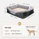 JOYELF XXLarge Memory Foam Dog Bed, Orthopedic Dog Bed & Sofa with Removable Washable Cover for Large Dogs