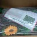 Expandable Fence Privacy Screen for Balcony Patio Outdoor,Decorative Faux Ivy Fencing Panel,Artificial Hedges (Single Sided Leaves) (1, Sunflowers)