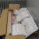 6 Pack Teepee Tent for Kids,Collapsible Kids Teepee Tent with 10 Ft String Lights, White Kid Teepee Boys Girls Indoor Outdoor Slumber Party Sleepover Party